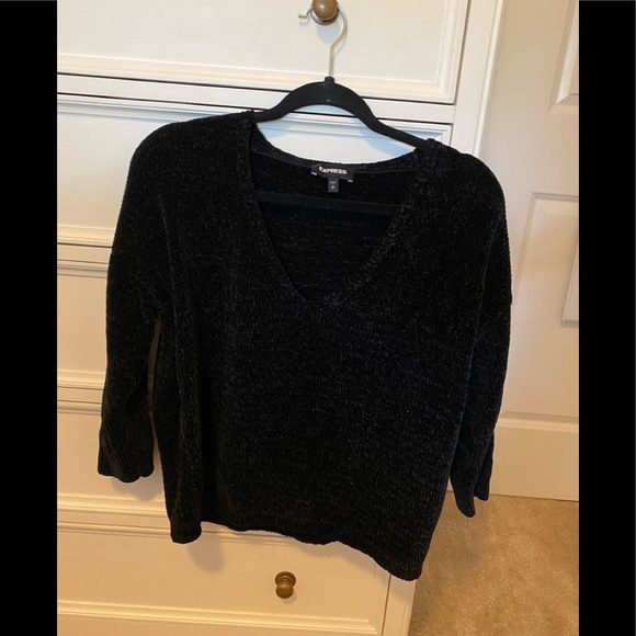Express Cropped Boxy Sweater - Picture 1 of 1